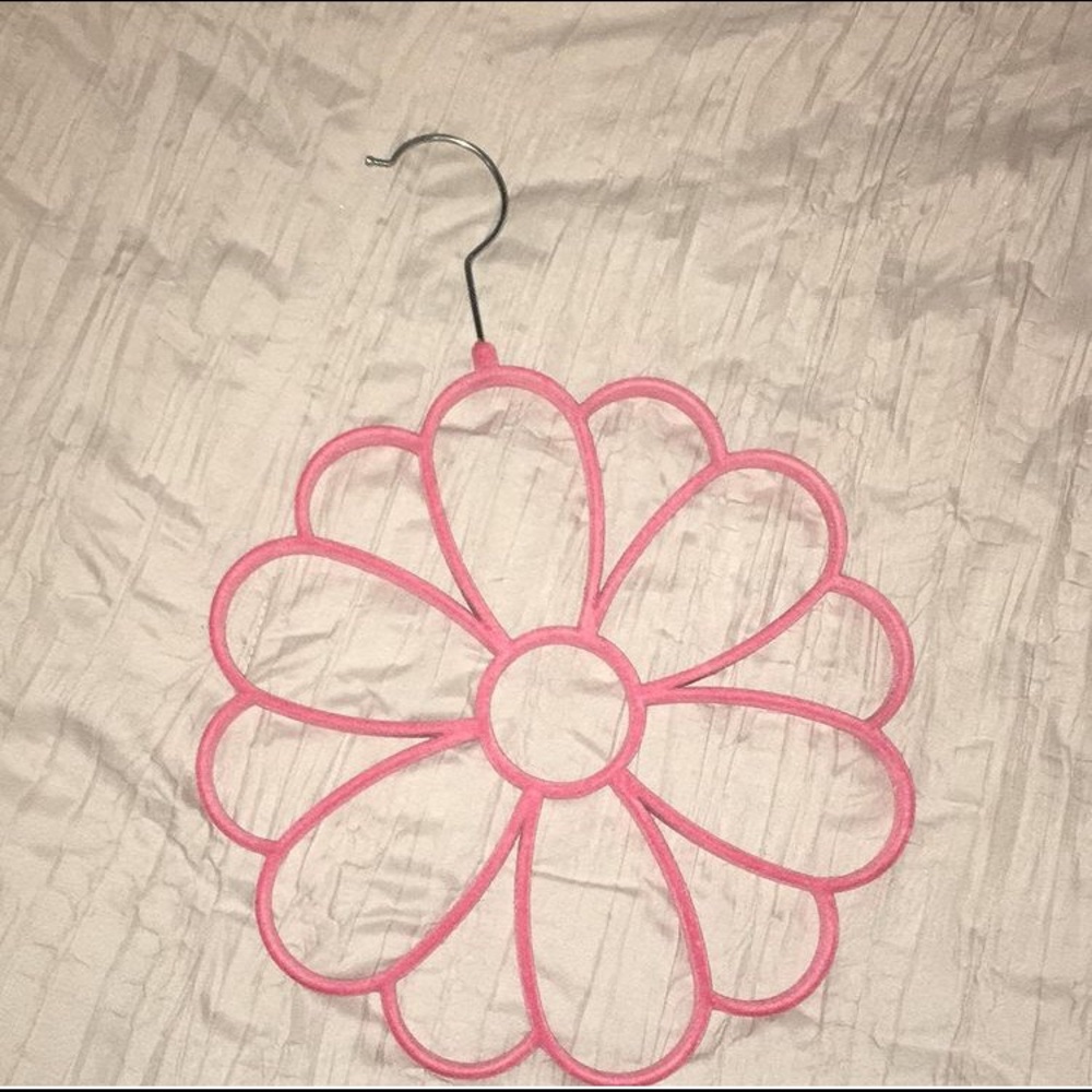 A hanger for scarves.